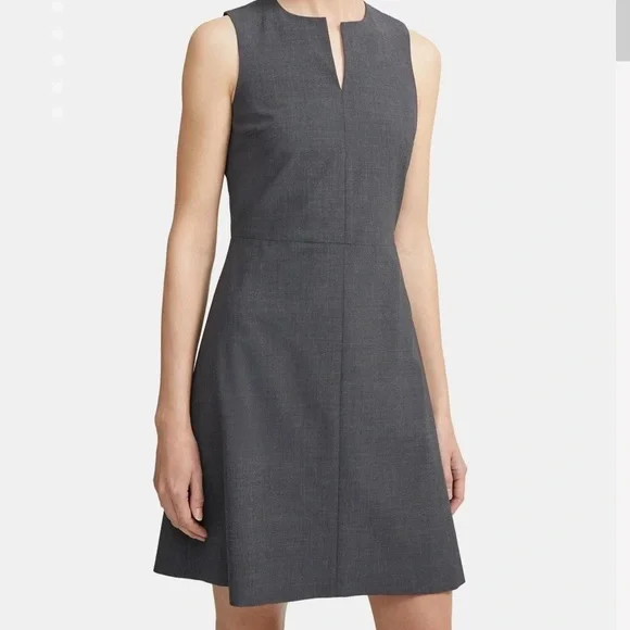 Theory Blue Ocean Miyani Dress - Picture 2 of 13